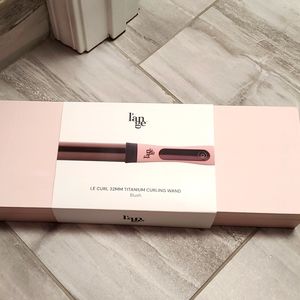 Lange titanium curling wand
